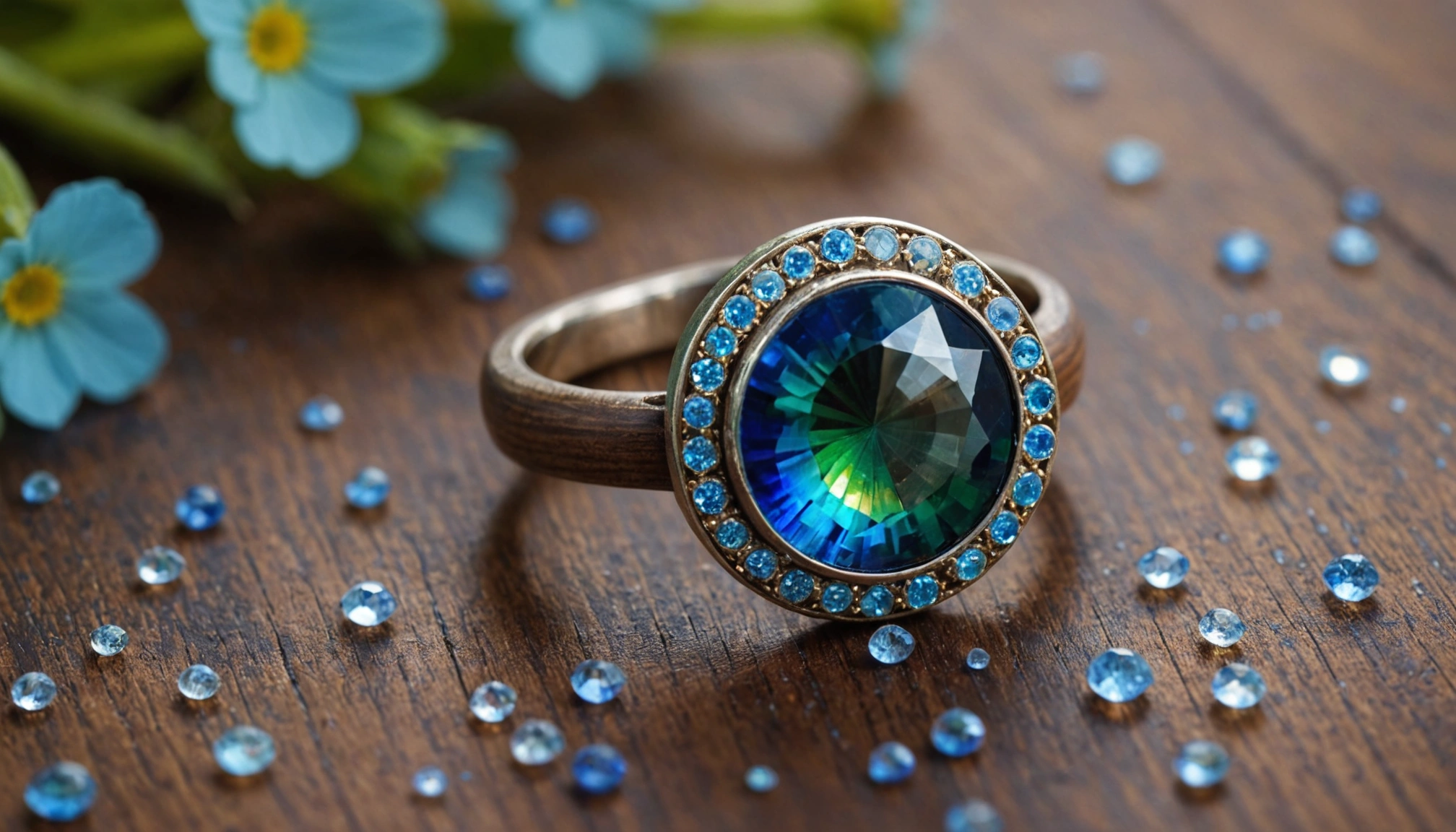 bague d'humeur couleur