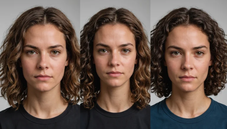 permanente cheveux avant après